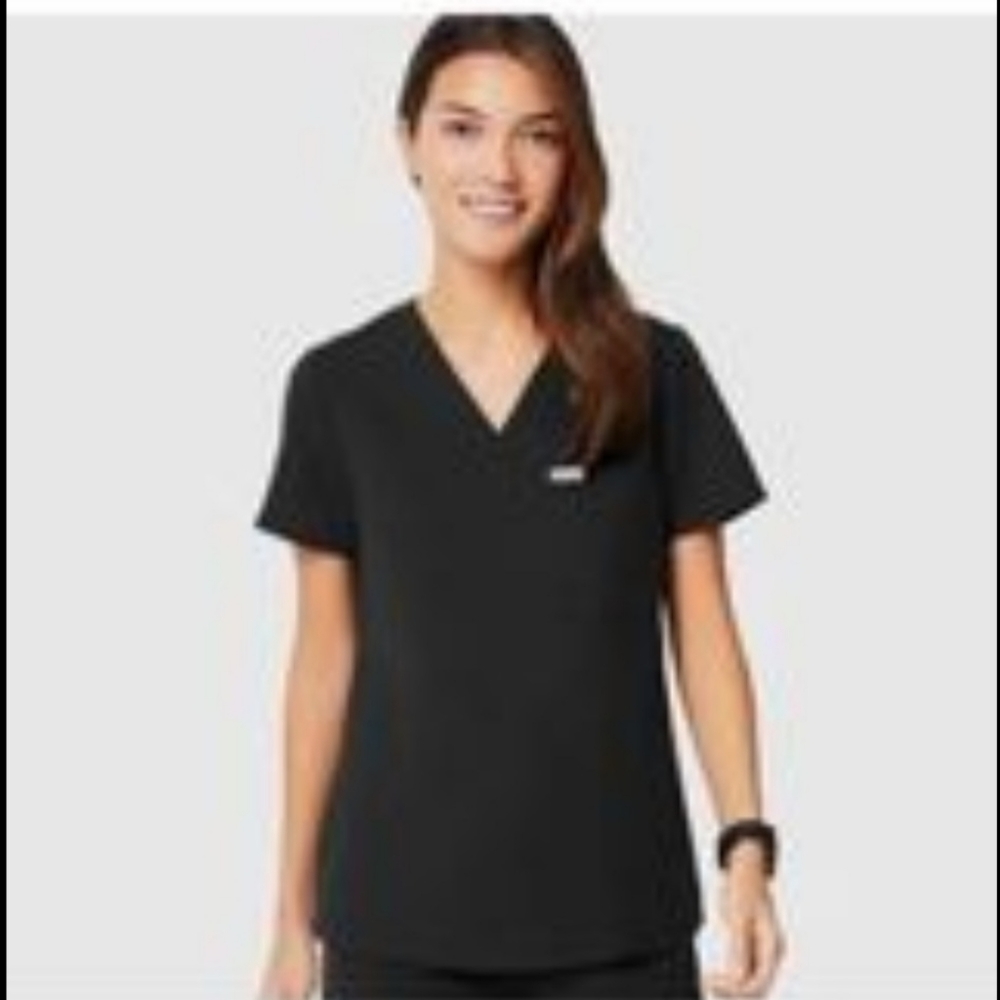 Figs new scrubs 3 pairs pants, one top
